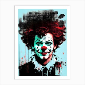 Clown Art Print