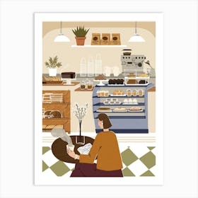 Coffee Shop Art Print