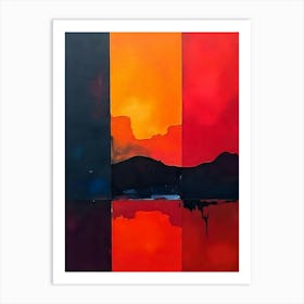 Sunset Art Print