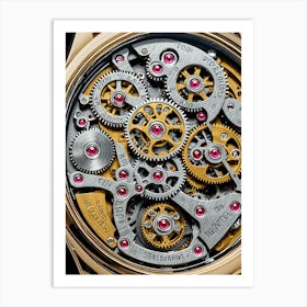 Watch Gears Art Print