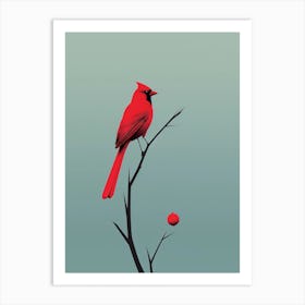 Cardinal Art Print