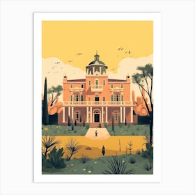 Guadalajara Mexico Illustration 4 Art Print