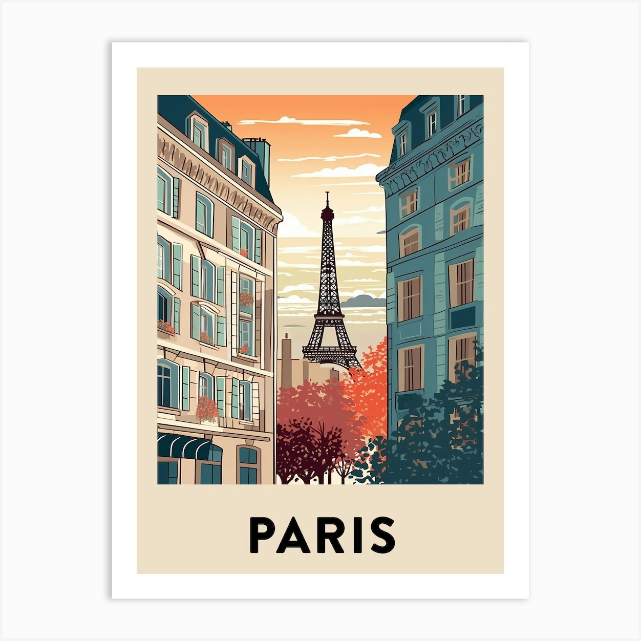 Travel 1  VINTAGE PARIS