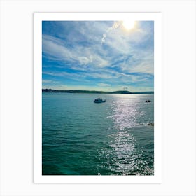 Boat On The Water Art Print