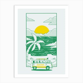 Summer Van Art Print