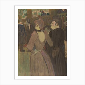La Goulue And Her Sister (1892), Henri de Toulouse-Lautrec Art Print