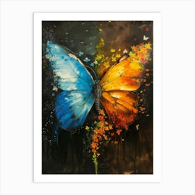 Butterfly Painting Art Print