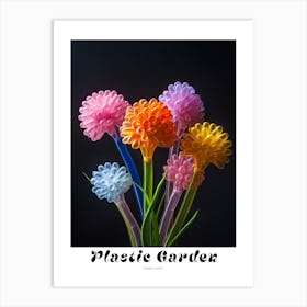 Bright Inflatable Flowers Poster Prairie Clover 2 Art Print