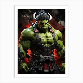 Incredible Hulk 11 Art Print