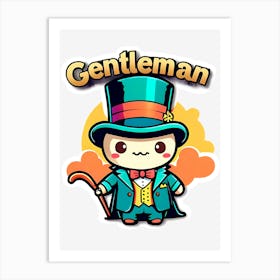 Gentleman 1 Art Print