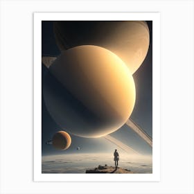 Saturn Art Print