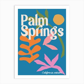 Palm Springs Abstract Art Print