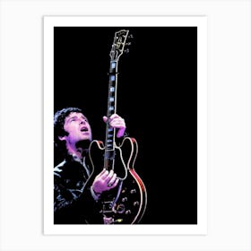 noel gallagher oasis britpop music band 3 Art Print