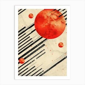 Red Planet 5 Art Print