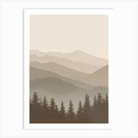 Mountain Landscape 22 Art Print