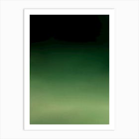 Green Field Art Print