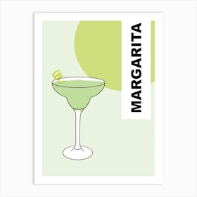 Margarita Cocktail  Art Print
