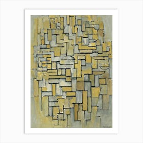 Composition In Brown And Gray (1913), Piet Mondrian Art Print