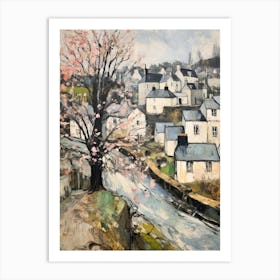 Cartmel (Cumbria) Painting 2 Art Print