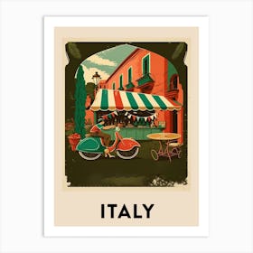 Italy 6 Vintage Travel Poster Art Print
