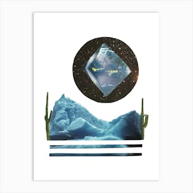 Glacier Art Print