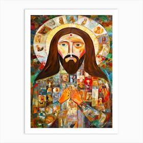 Jesus Loves Me - Easter Prayer Art Print