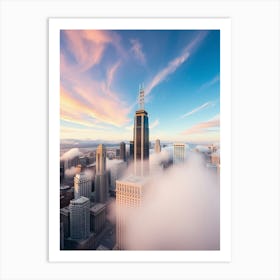 Cityscape Dreams 1 Art Print