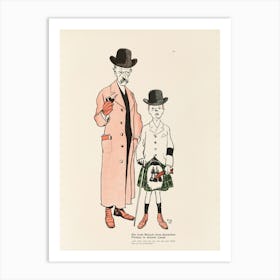 Boy And A Girl Art Print