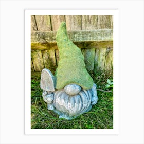 Garden Gnome Art Print