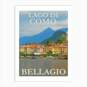 Italy Travel Poster, Karen Arnold Art Print