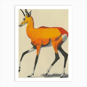 Antelope 16 Art Print