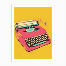 Typewriter Art Print