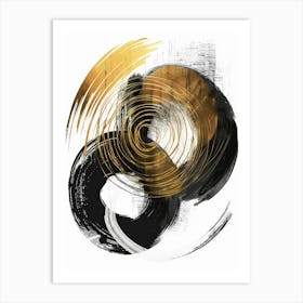 Abstract Swirl Canvas Print 1 Art Print