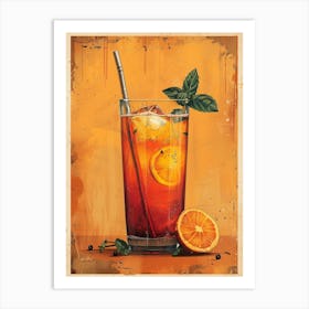 Iced Tea 35 Art Print