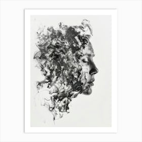 Smoke 2 Art Print