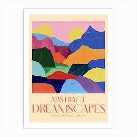Abstract Dreamscapes Landscape Collection 42 Art Print
