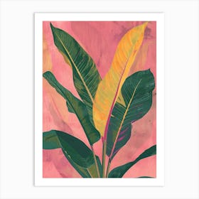 Banana Leaf 2 Art Print