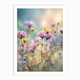 Wild Flowers #3 Art Print