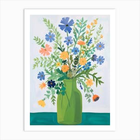 Flowers In A Vase 8 Art Print