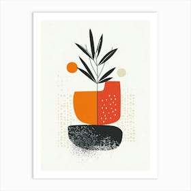 Plant In A Pot 1 Art Print