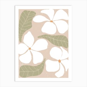 Hawaiian Flowers Art Print