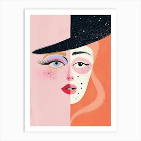 Portrait Of A Woman 344 Art Print