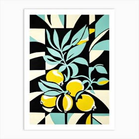 Lemons Art Print