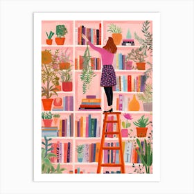 Book Lover Art Art Print