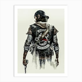 Days Gone 1 Art Print