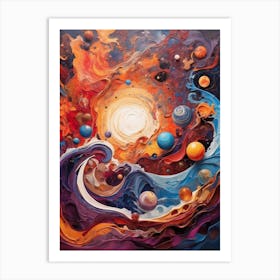 Planets Art Print