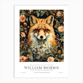 William Morris Exhibition Animals Series Art Print