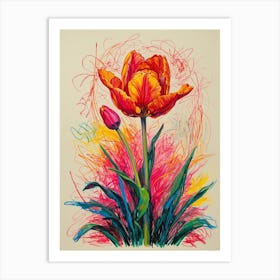 Tulip Art Print