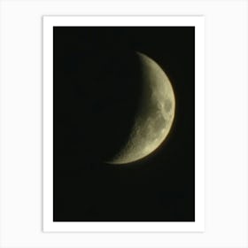 Moon - Moon Stock Videos & Royalty-Free Footage Art Print