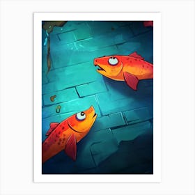 Fishes Art Print